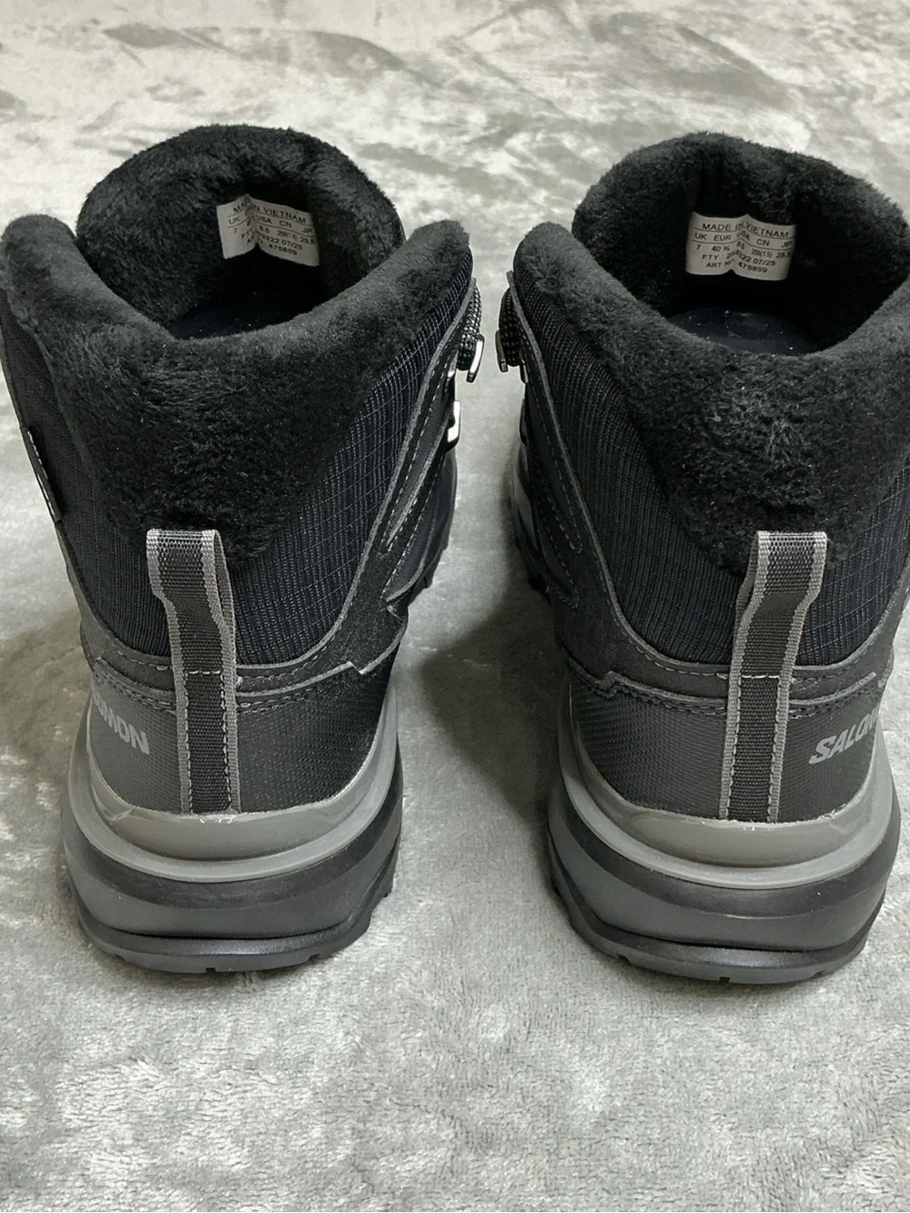 Salomon X Ultra Snowpilot Waterproof boots womens 8.5 waterproof NWOT
